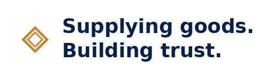 Supplying goods. Building trust.